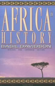 Africa in History — Basil Davidson
